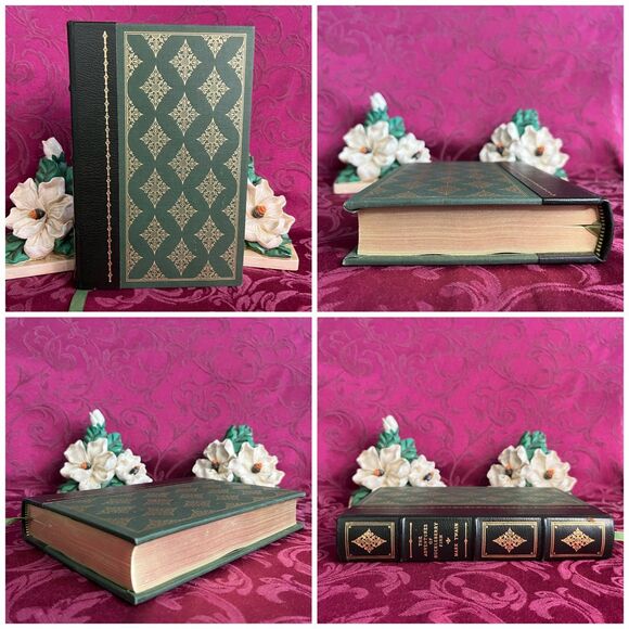 Vintage Book: The Adventures of Huckleberry Finn by Mark Twain, Franklin Library - Picture 2 of 10